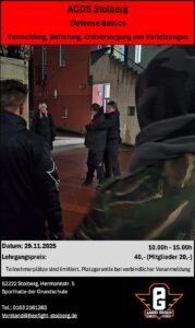 Mehr über den Artikel erfahren Selbstschutz in der dunklen Jahreszeit. Basic-Lehrgang