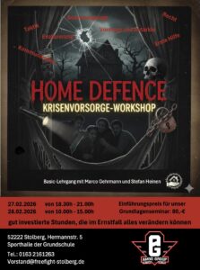 Mehr über den Artikel erfahren Home defense und Krisensituationen